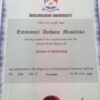 Buy Professorship Degree From the Mulungushi University