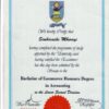 buy  Transcript Certificate degree from the University of Science and Technology