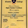 Buy Transcript Certificate From the University of the Gambia