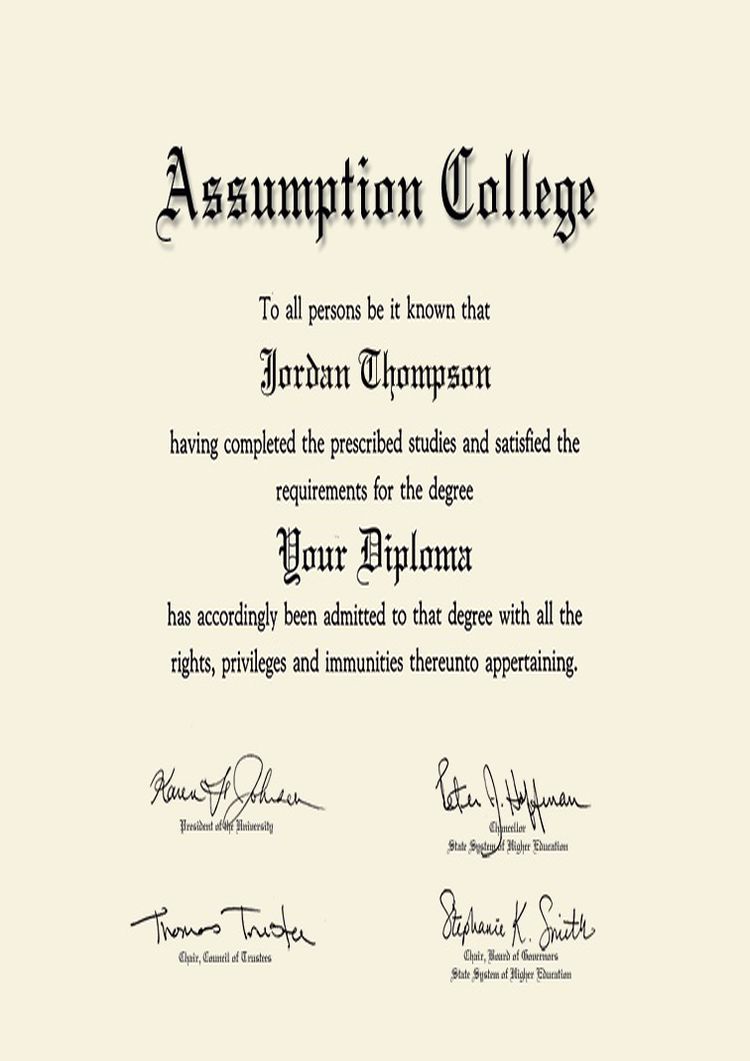 assumption-college-usa Buy college degree from the Assumption College