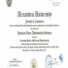 Buy Professorship Honorary Degree from The Alexandria University