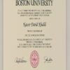 Buy Bachelors degree from The Boston College