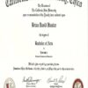 Buy Professorship Honorary Degree from The California State University, Chico