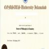 Buy Transcript Certificate from the COMSATS Institute of Information Technology