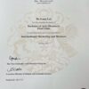 Buy Professorship Honorary Degree from the De Montfort University