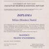 Buy Master Degree from the Državni univerzitet u Novom Pazaru