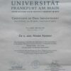 Buy Transcript Certificate from the Goethe-Universität Frankfurt am Main