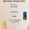Buy Bachelors degree from the Indian Institute of Science