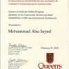 Buy Transcript Certificate from the Queen’s University
