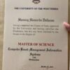 Buy Professorship Honorary degree from the The University of the West Indies, Mona