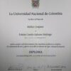 Buy Diplom Degree from The Universidad Nacional de Colombia