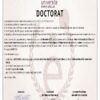Buy PHD Doctorate Degree from The Université Paris-Saclay