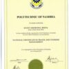 Buy Professorship Degree from The University of Namibia