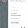 Buy Diplom Degree from The University of Sussex