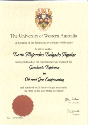 Buy college degree from The University of Western Australia