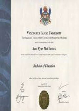 Buy college degree from The Vancouver Island University