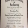 Buy Transcript Certificate from The Virginia Polytechnic Institute and State University