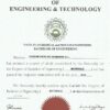 Buy Transcript Certificate from The NED University of Engineering and Technology
