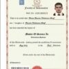 Buy Diplom degree from The Osmania University