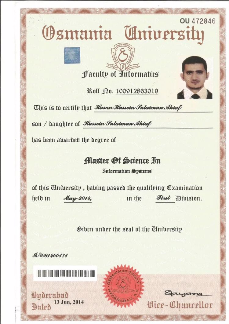 osmania-university Buy college degree from The Osmania University