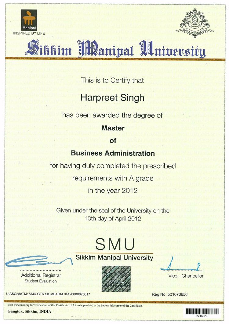 sikkim-manipul-university Buy college degree from The Sikkim Manipal University