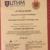 Buy Transcript Certificate from The Universiti Tun Hussein Onn Malaysia